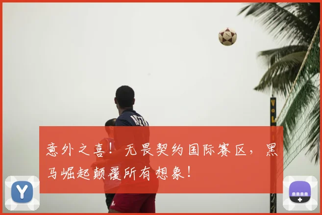 意外之喜!无畏契约国际赛区,黑马崛起颠覆所有想象!